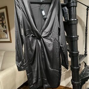 Fashion Nova Sugar Free dress in black size 2X